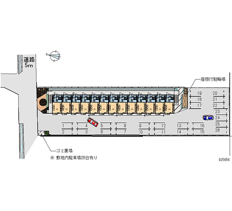 レオパレスボムール 共用部分
