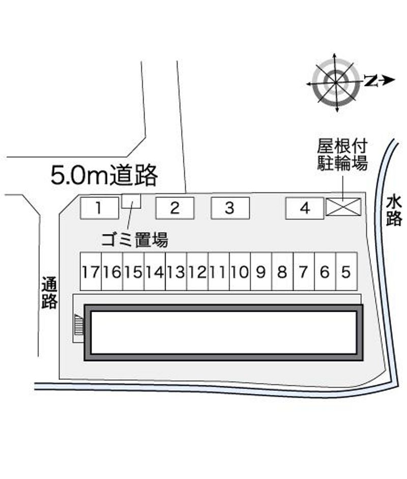 レオパレスアローマ 配置図