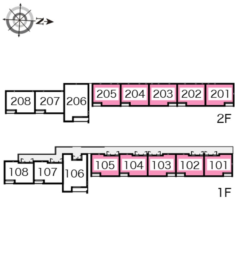 レオネクストＯＴＡＮＩ　Ⅲ 間取り配置図