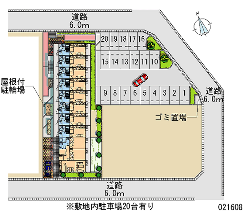 21608月租停車場