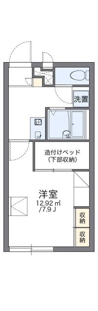 レオパレス姫神 間取り図