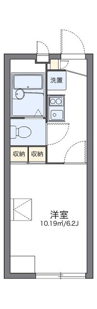 レオパレスＨｅａｒｔＷａｌｋ 間取り図