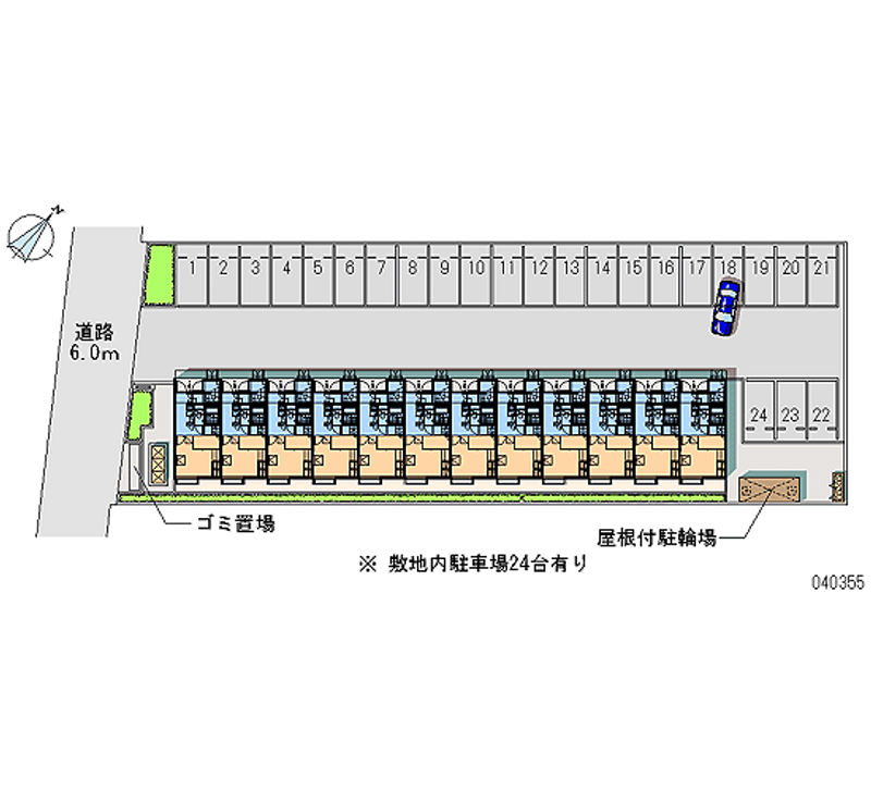 40355 Monthly parking lot