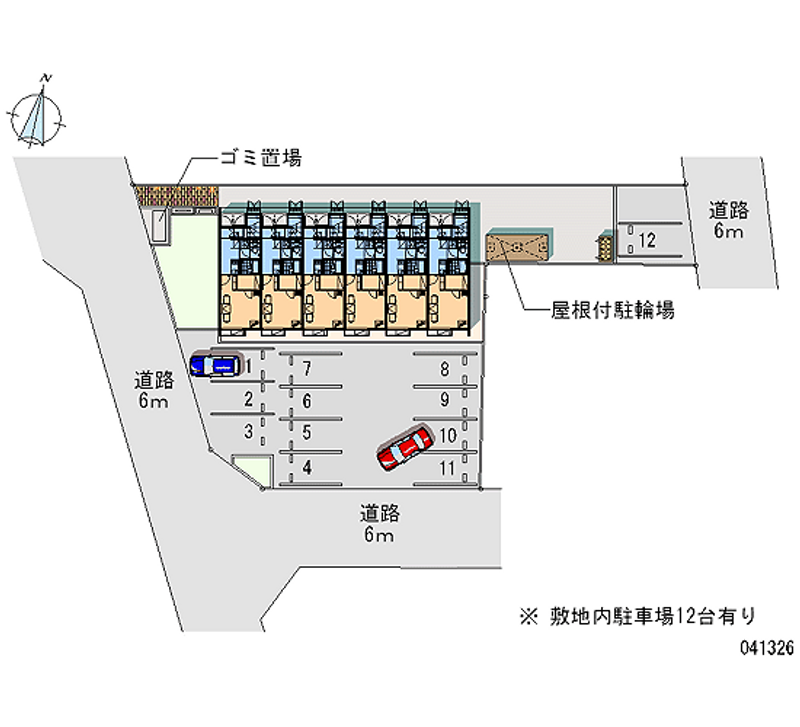 41326月租停车场