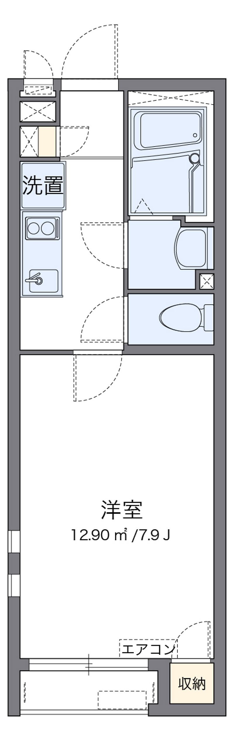 クレイノエスペランサ　トワ 間取図