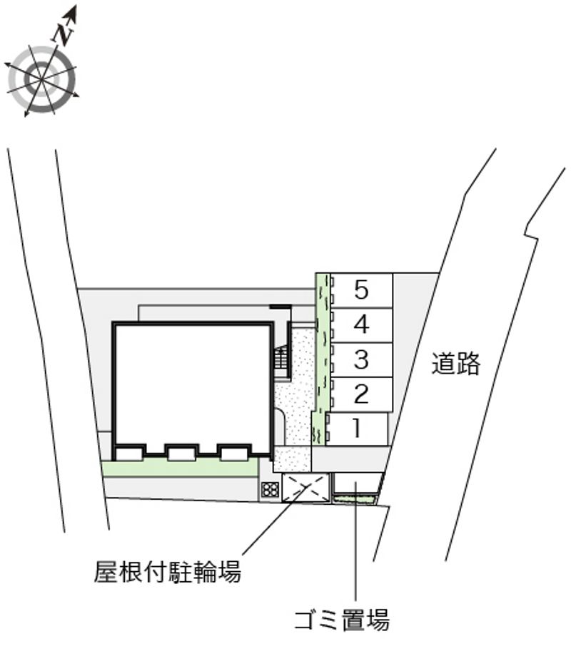 レオネクストＫＳＰＩＲＩＴ山桃 配置図