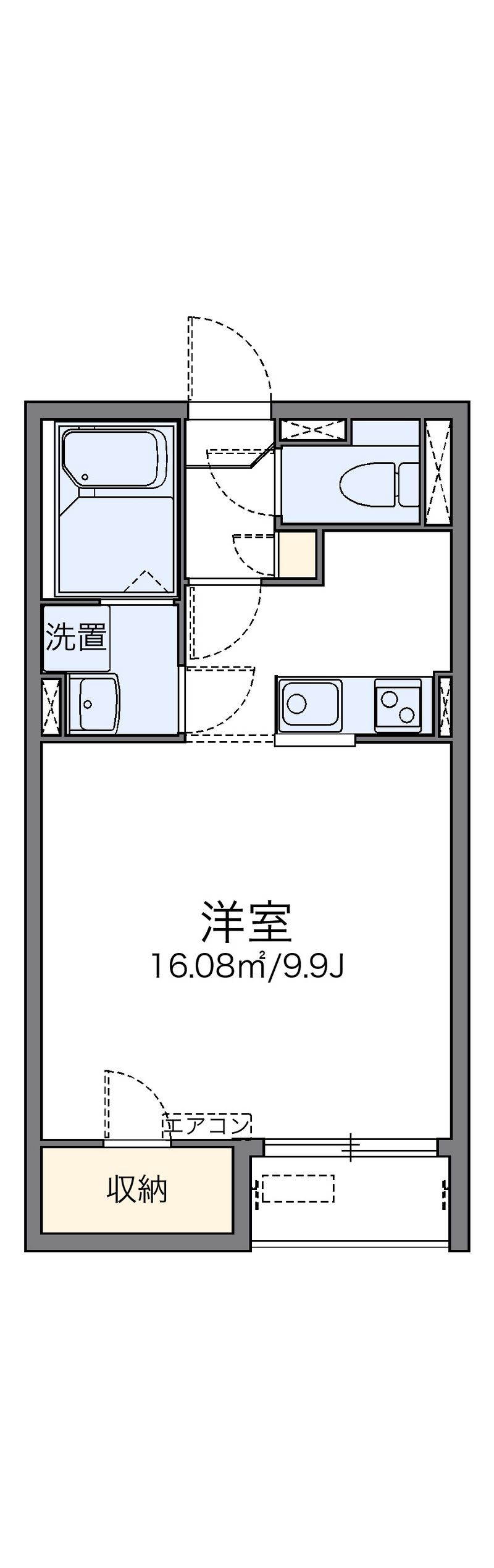 レオネクストパトリ 間取図