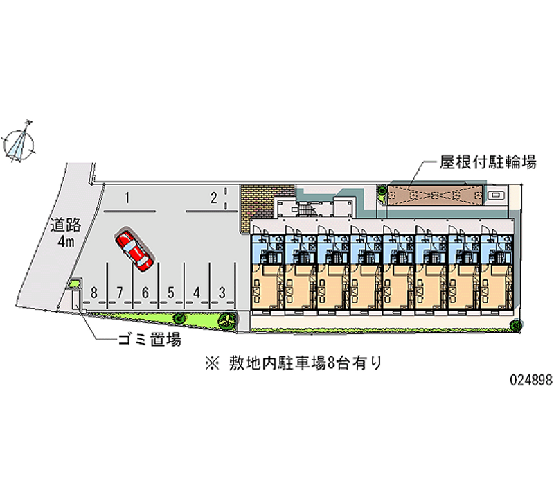 24898 Monthly parking lot