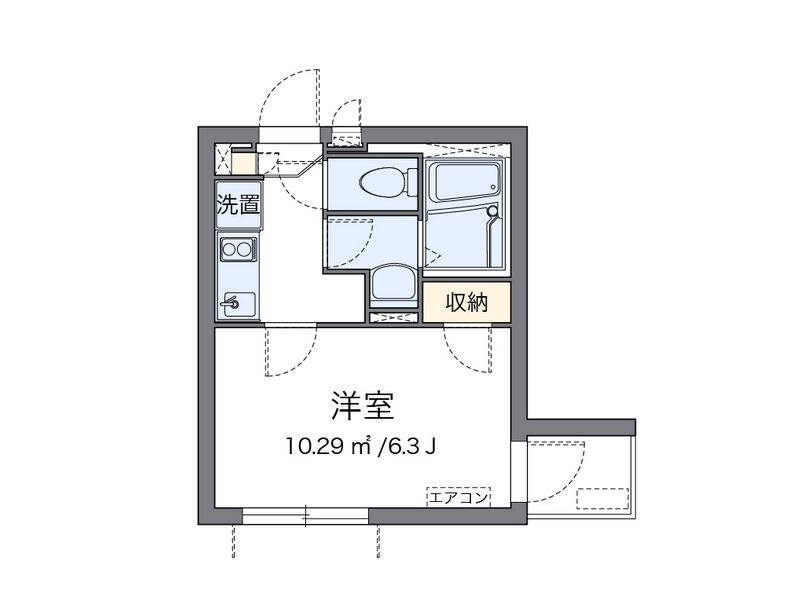 クレイノ南大塚 間取図