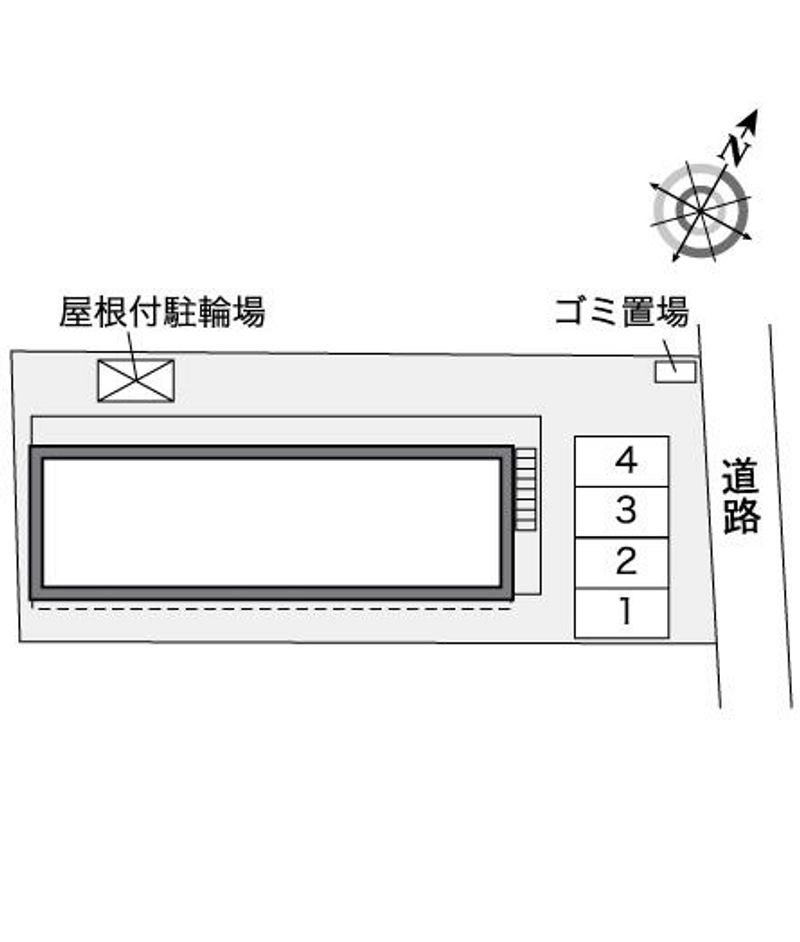 レオパレスシュトラール 駐車場