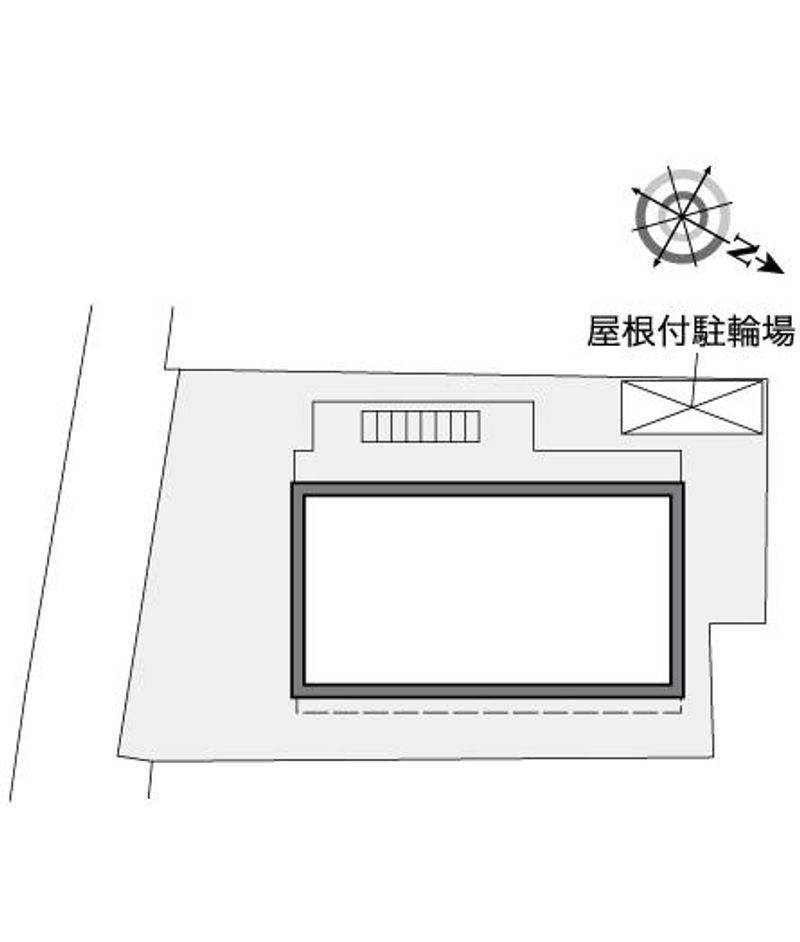 レオパレスアプリコット片山 配置図