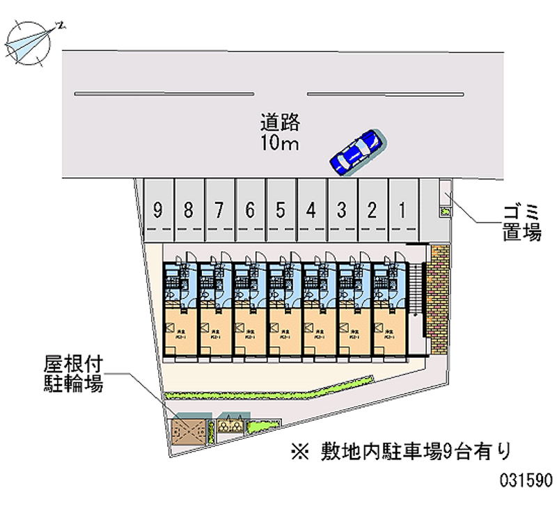 31590 bãi đậu xe hàng tháng