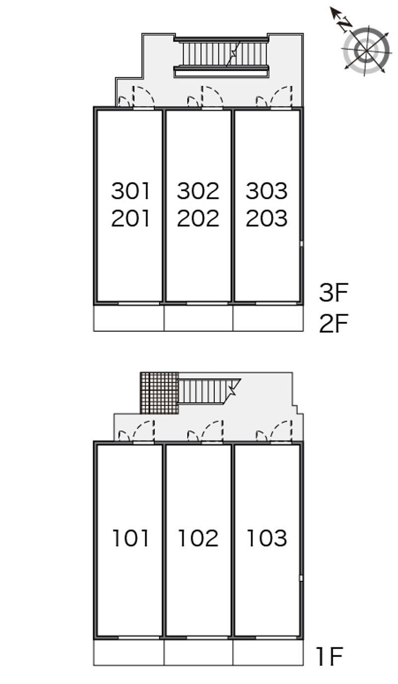 レオネクストグレイス 間取り配置図