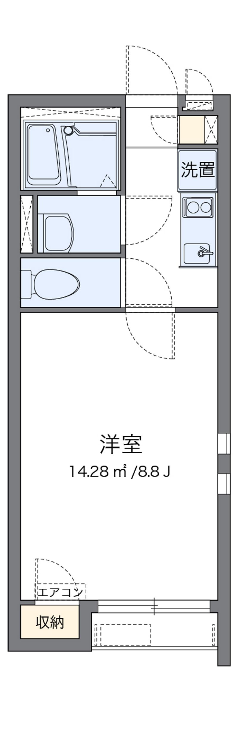 CLEINO Sanflower Midorigaoka Sơ đồ nhà