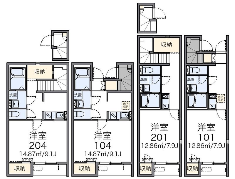 レオネクスト東館 間取図
