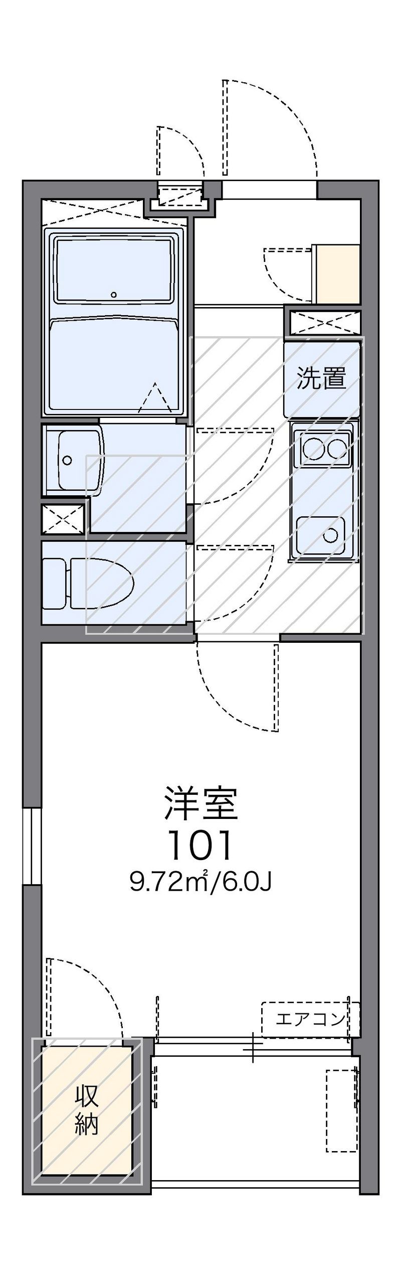 レオネクストイーストゲート 間取図