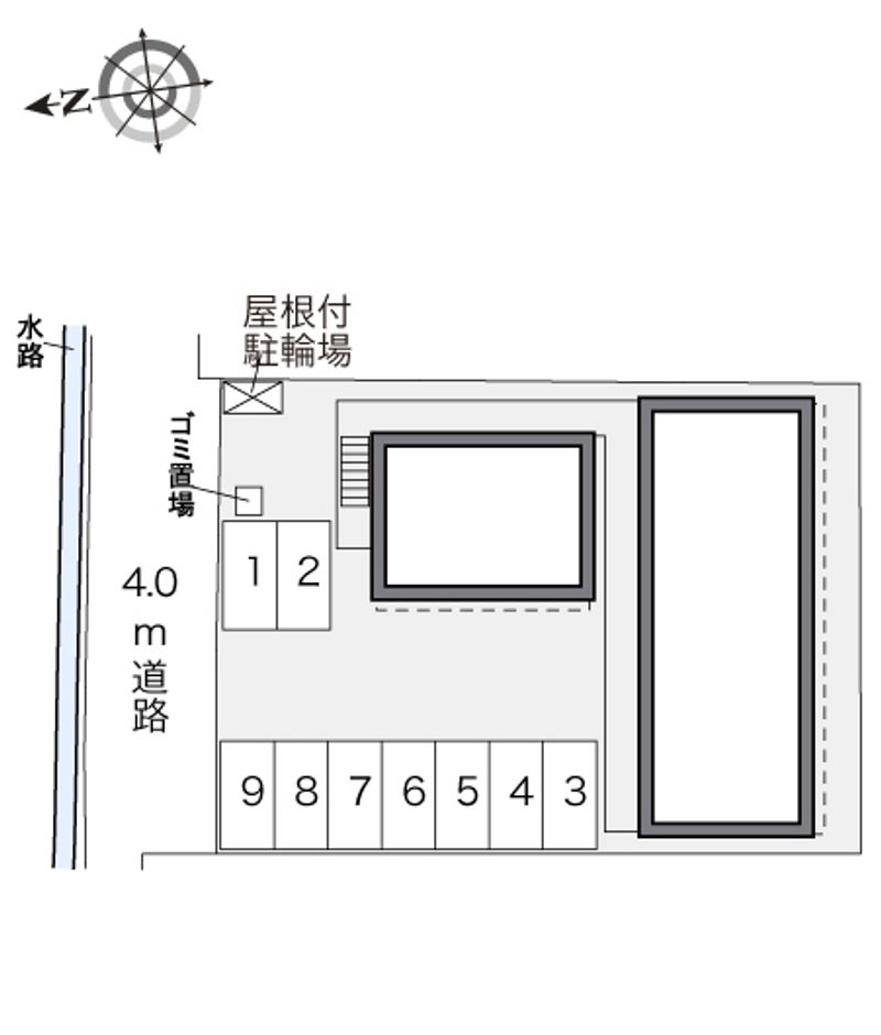 レオパレスクレール 配置図