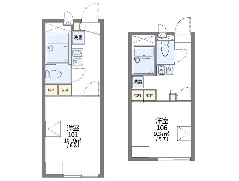 レオパレスＴＫテリー 間取図