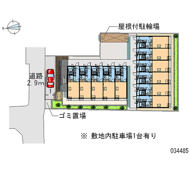 34485 Monthly parking lot