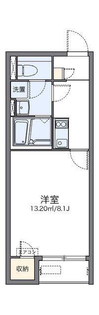 レオネクスト花水木 間取り図