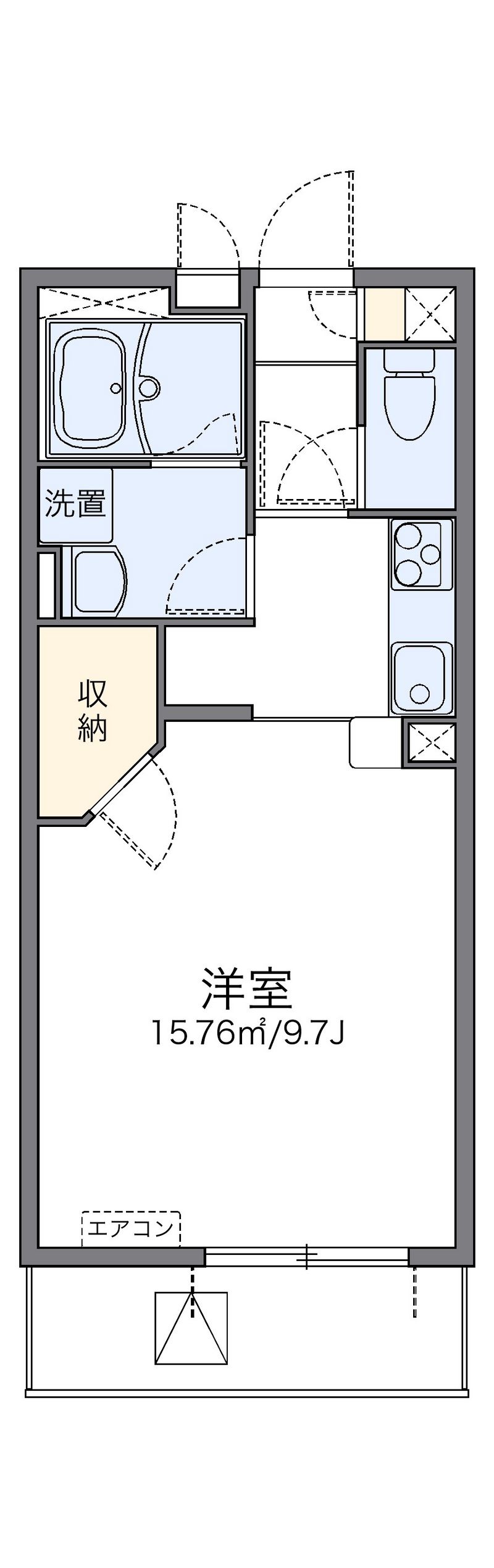 レオネクストフォルテシモ 間取図