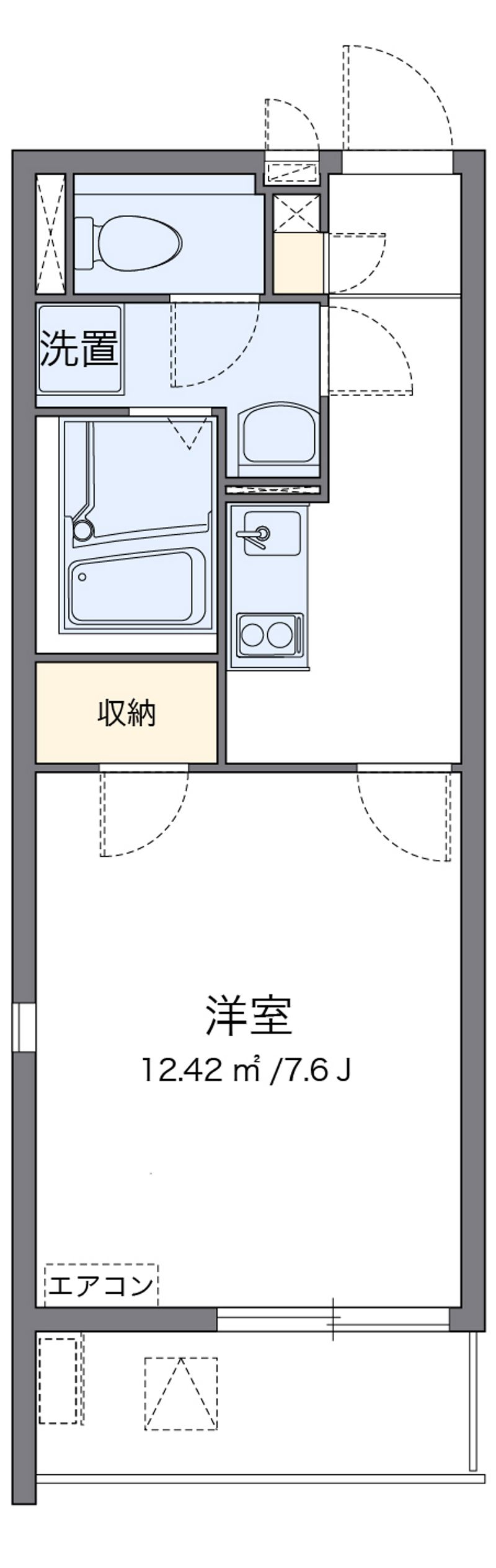 クレイノラルーチェ 間取り