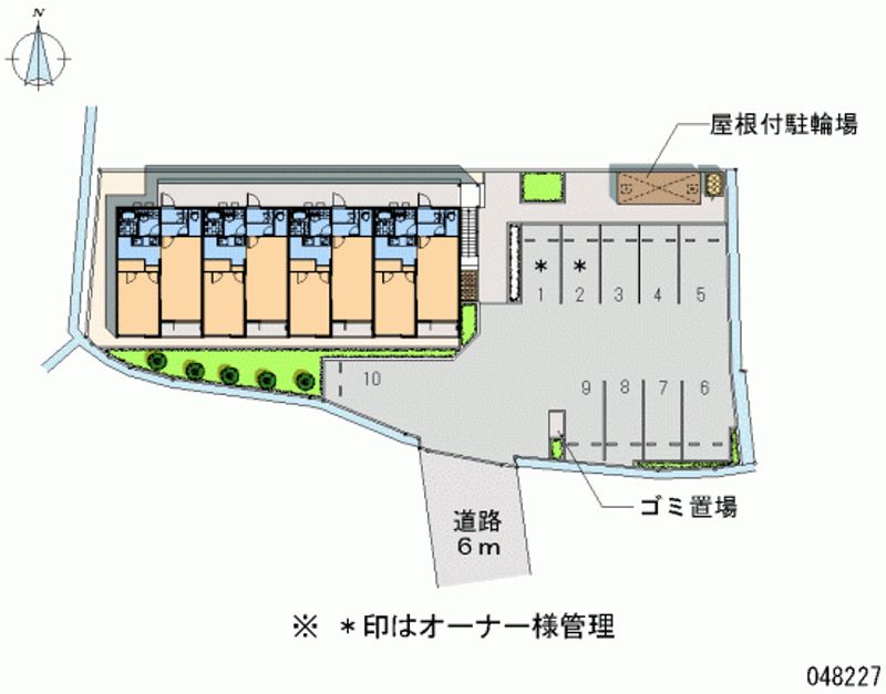 レオネクスト寺本 月極駐車場