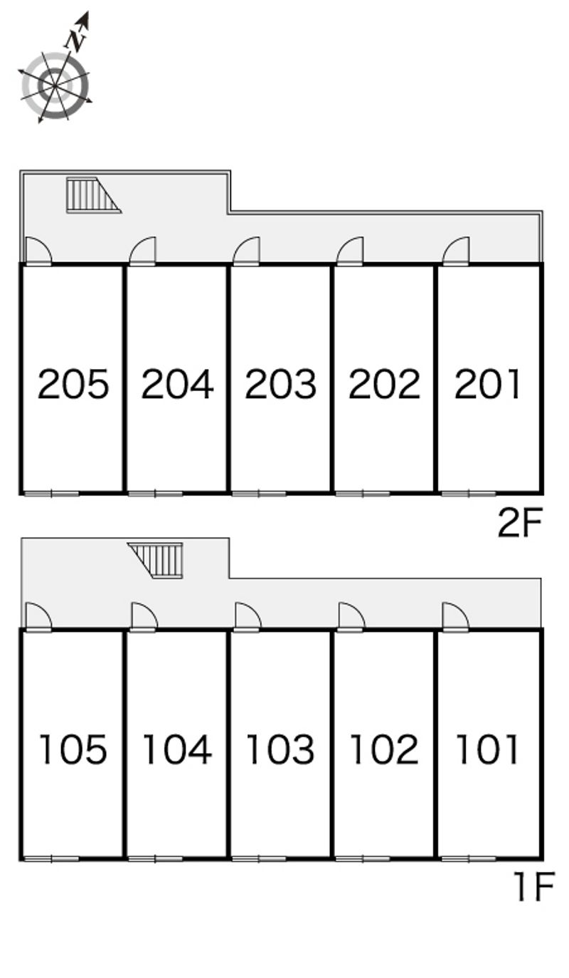 レオパレスダービー 間取り配置図