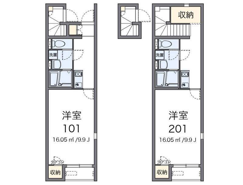 レオネクストからん 間取図