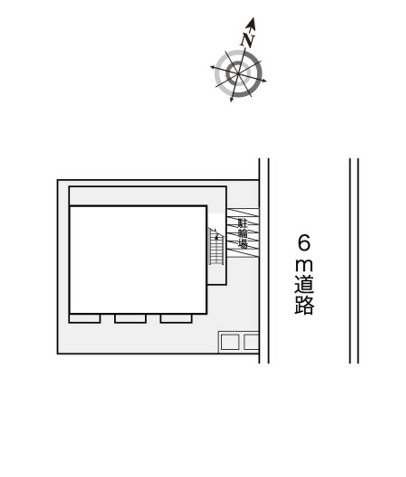 レオパレス桂ＴＡＮＡＫＡ 配置図