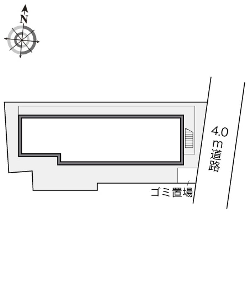 レオパレスフライトホフⅡ 配置図