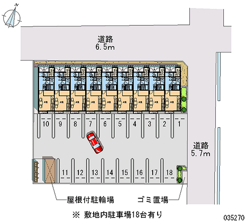 35270 Monthly parking lot