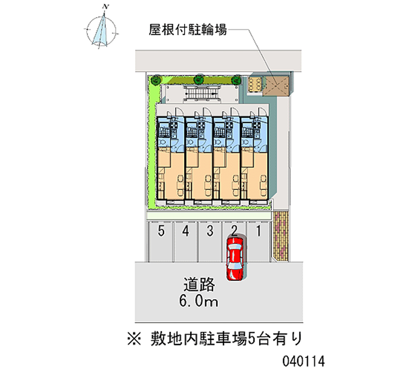 40114 Monthly parking lot