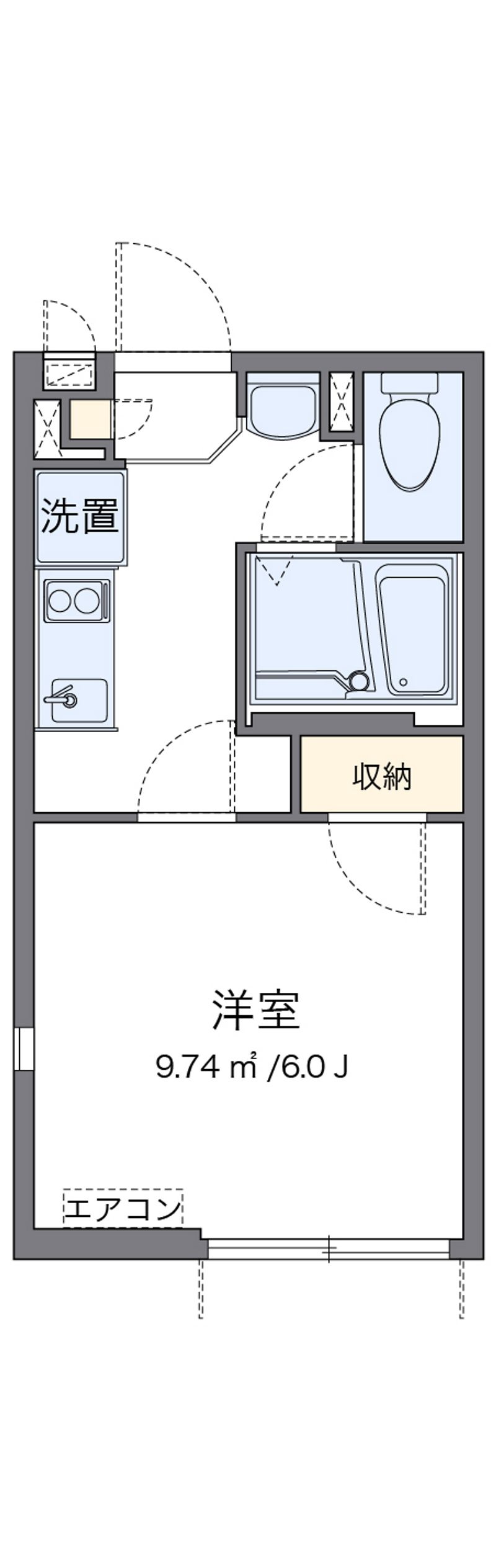 ミランダ千Ⅱ 間取り
