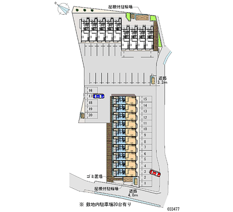 33477 Monthly parking lot