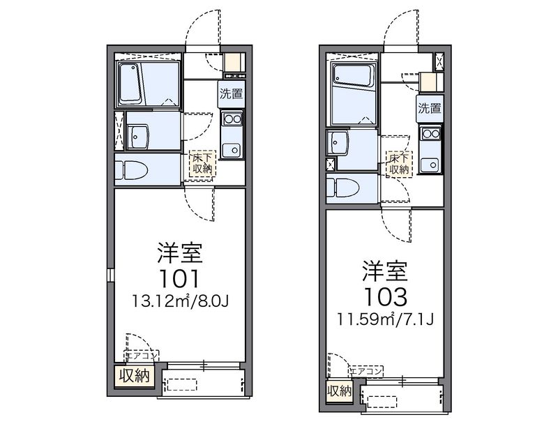 レオネクストＥＮＯ 間取図