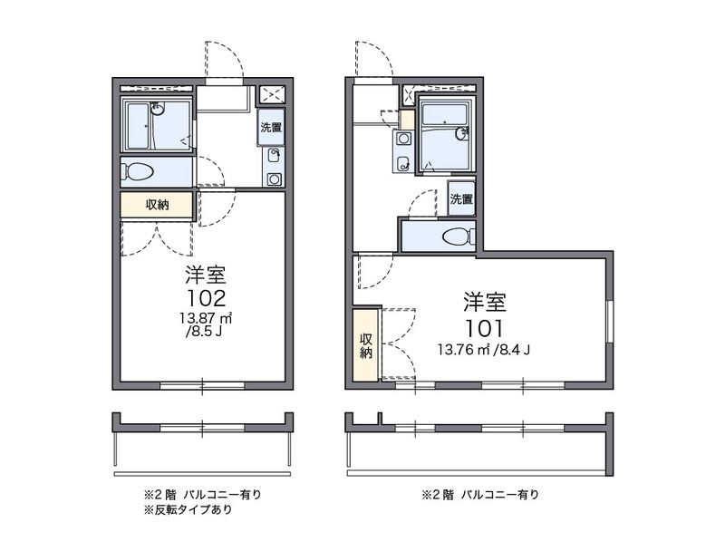レオパレスマ・メゾン 間取図