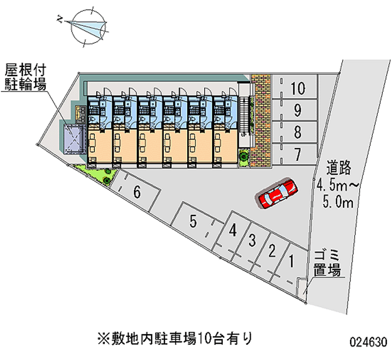 24630 Monthly parking lot