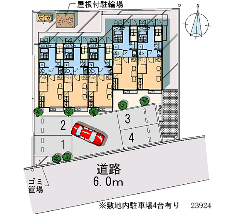 23924月租停車場