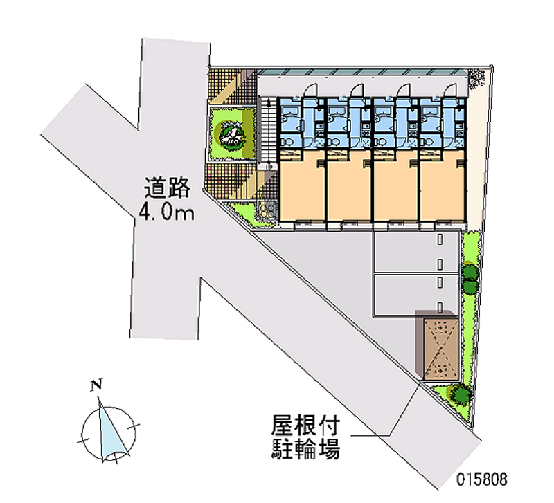 レオパレスコンフォート 区画図