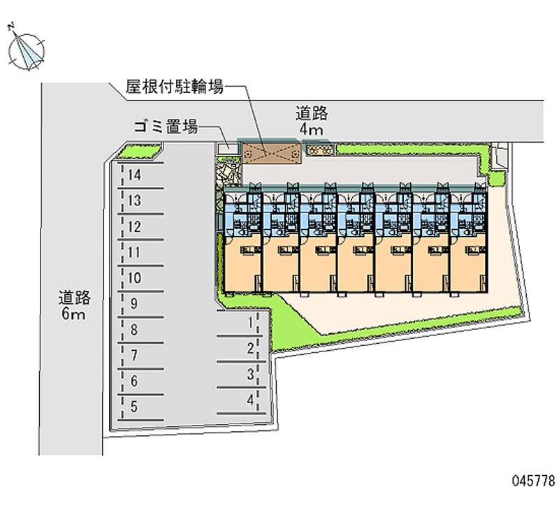 45778 Monthly parking lot