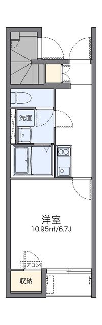 レオネクストエスペランサ泉Ⅱ 間取図