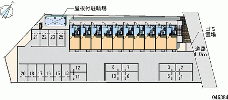 46384 월정액 주차장