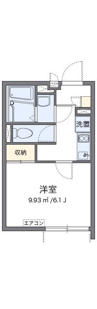 クレイノビューテラス恵比寿 間取り図