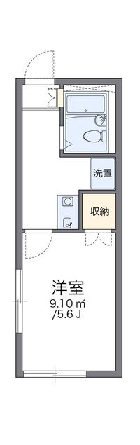 レオパレス小牧 間取り図