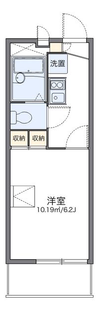 レオパレスＭ＆Ｍ２１四日市 間取り図