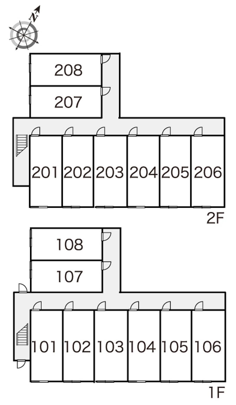 レオパレスＪＫ 間取配置図