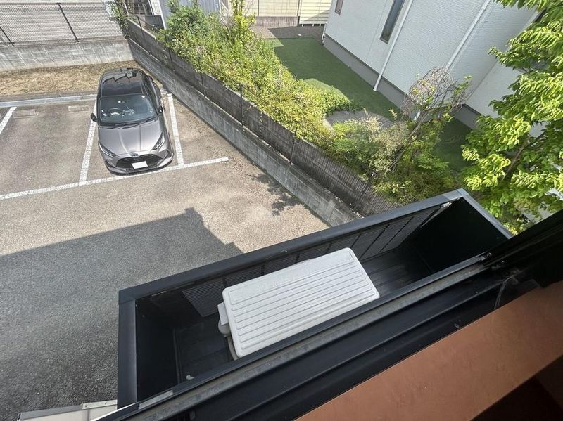 レオパレスグリーンハイツ平内Ｂ バルコニー
