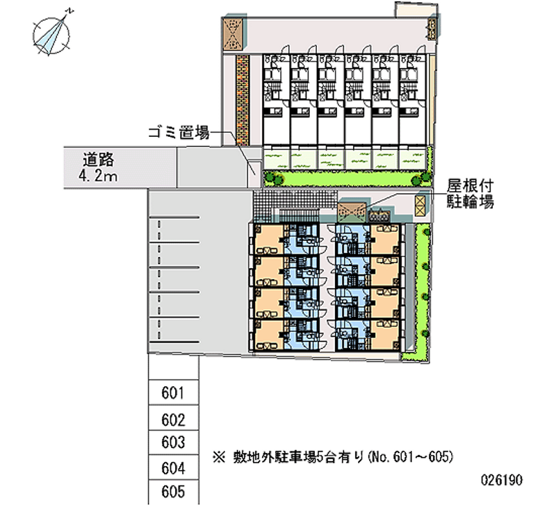 26190月租停车场