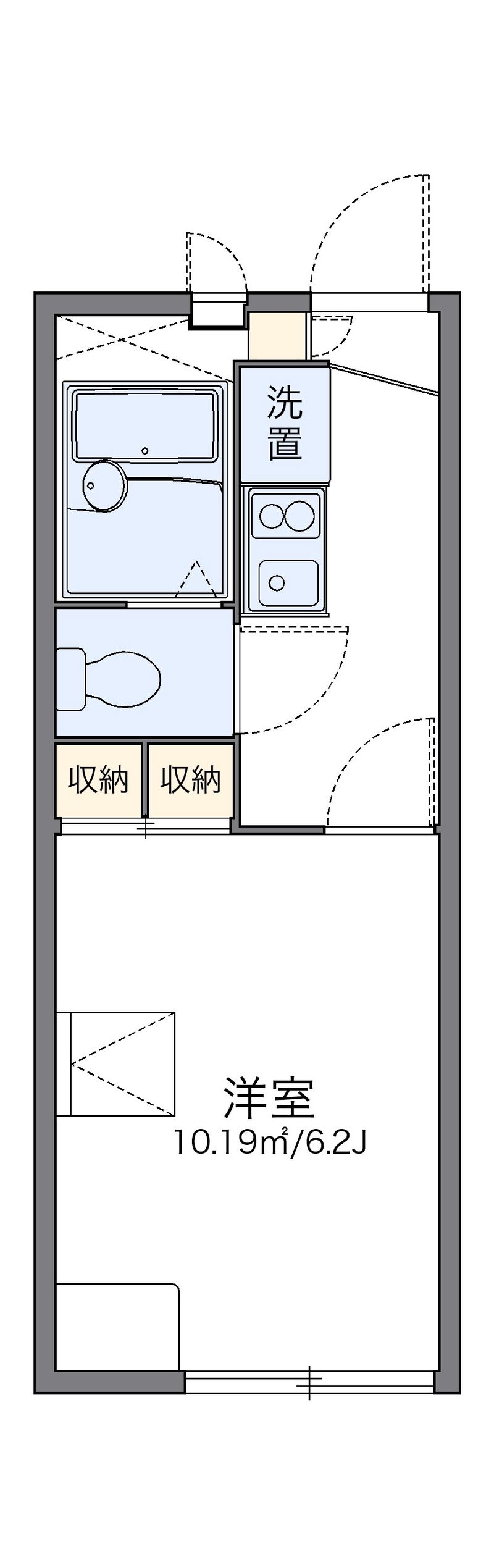 レオパレスＪ・Ｙ 間取図
